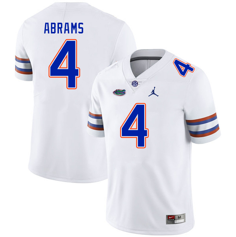 #4 TJ Abrams Florida Gators College Football Jerseys Stitched Sale-Black - Click Image to Close